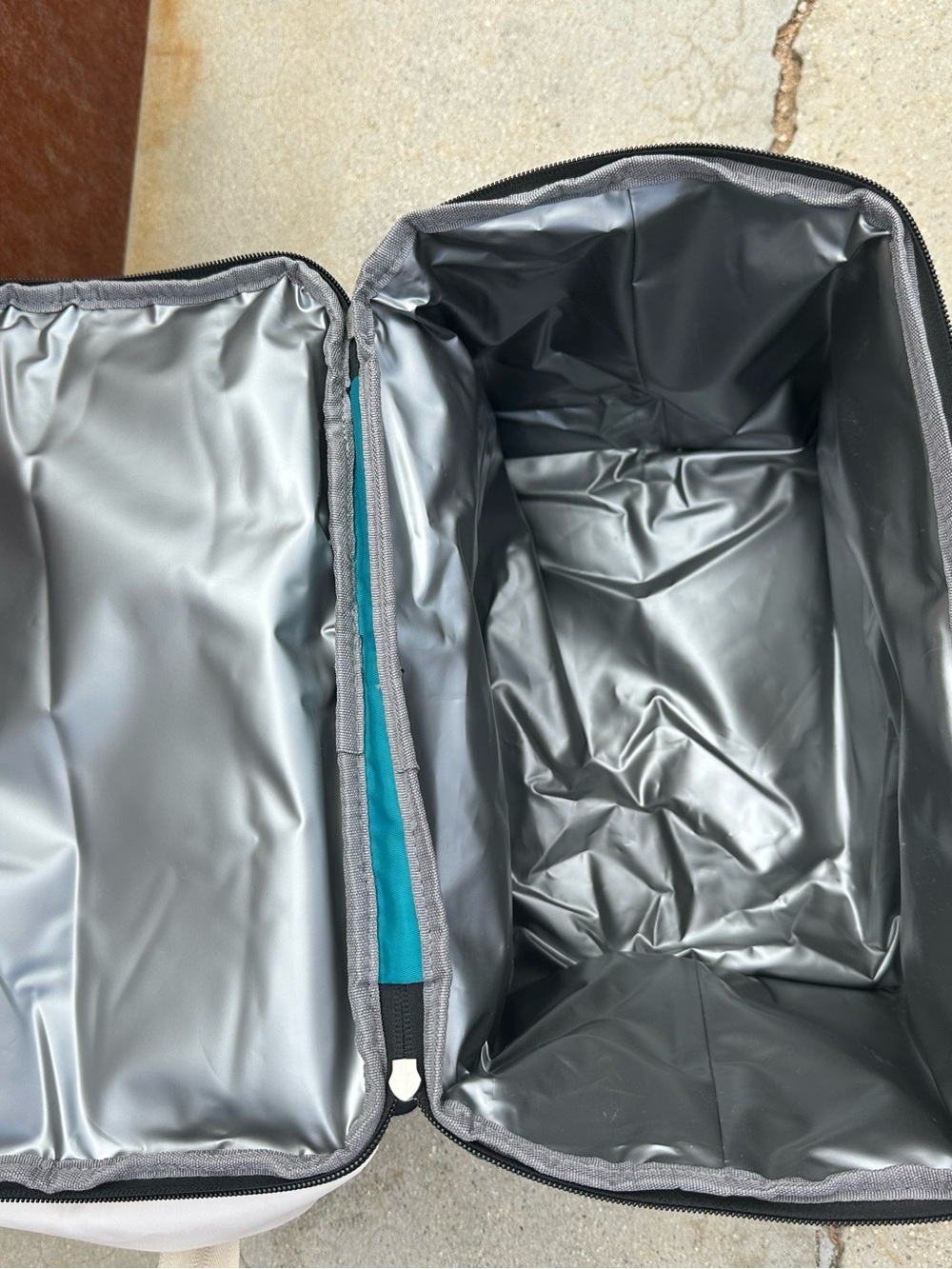 Cooler Backpack 36 Cans Insulated Leakproof Double Deck Lightweight Beach Travel - Picture 6 of 10